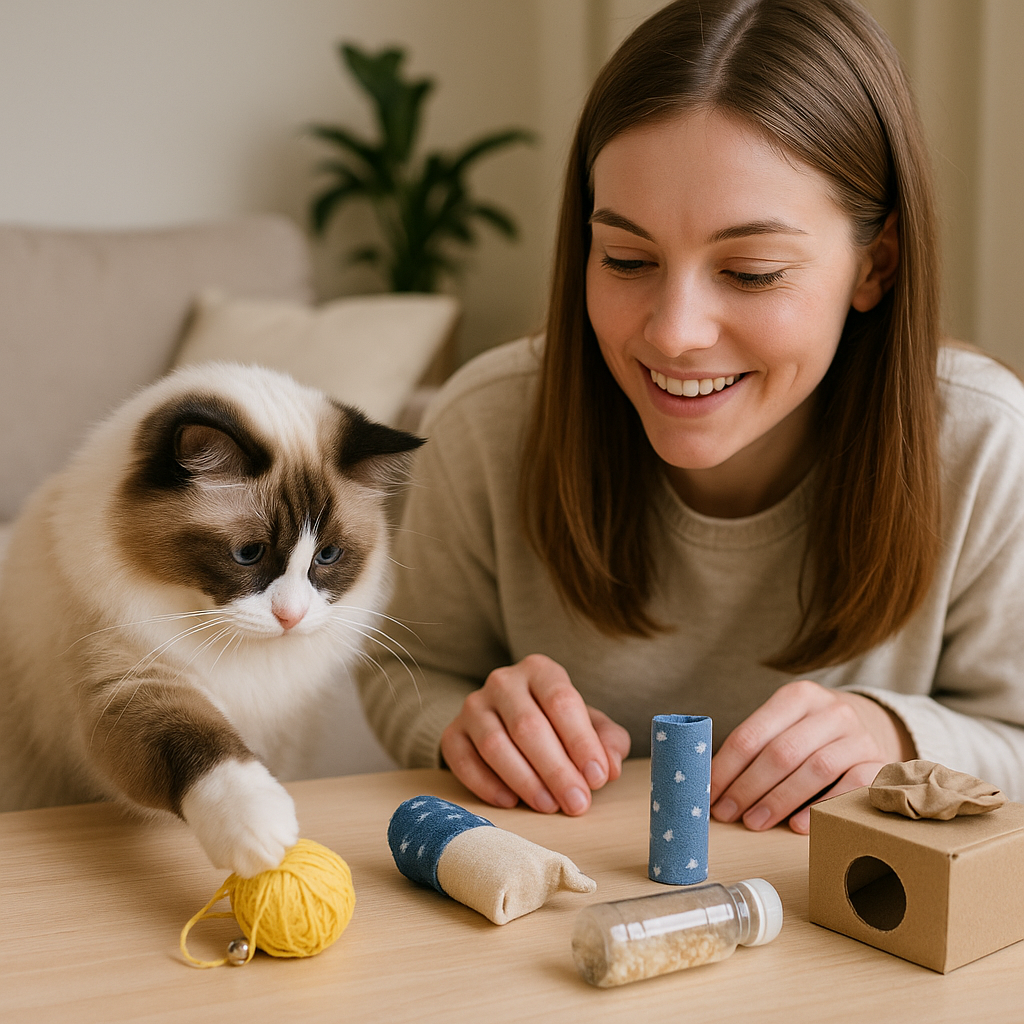 DIY Cat Toys: Eco-Fun Your Feline Will Adore