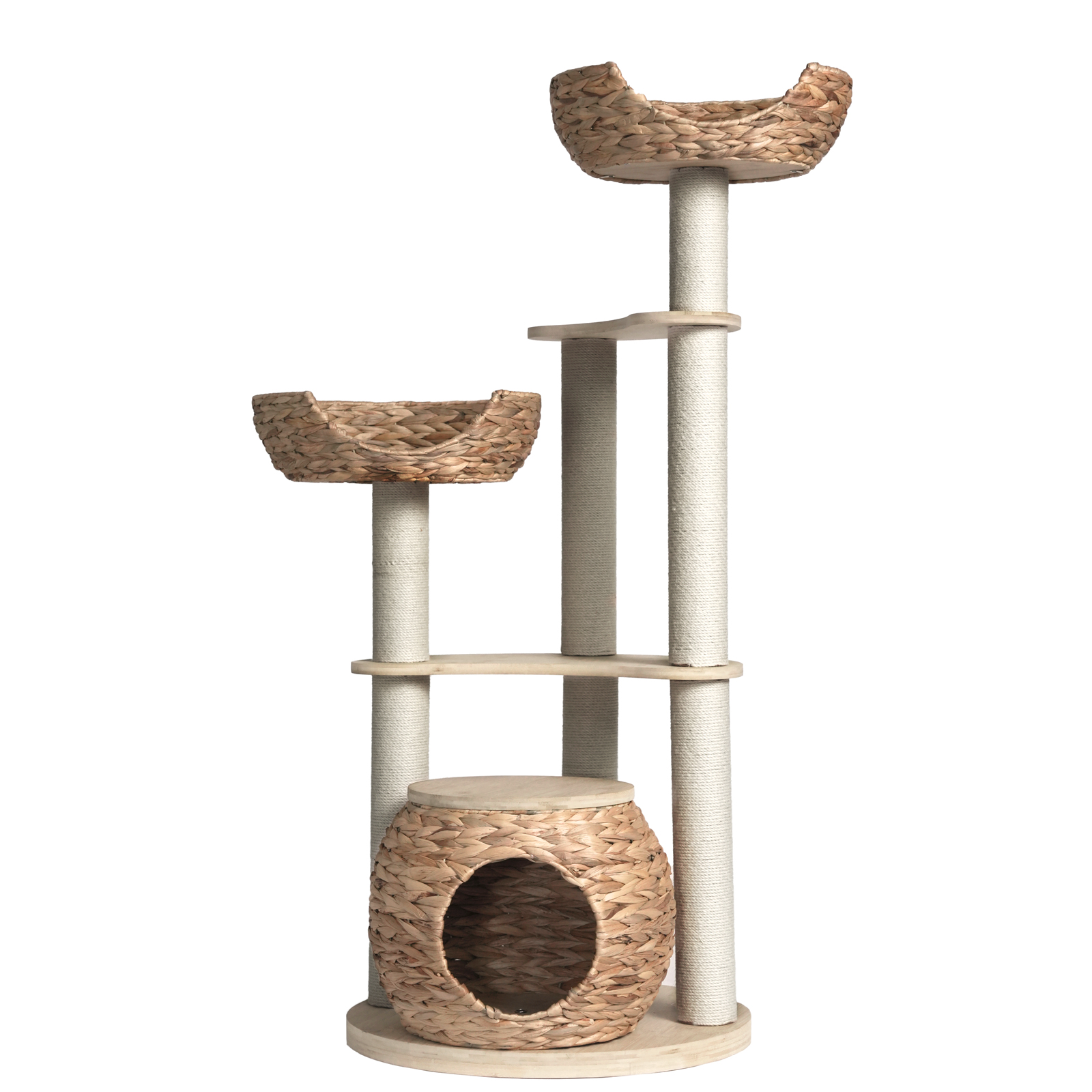 Eco-Friendly Bamboo Cat Tree LARGE