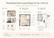 Human + Cat Home Layout Design (Founding Member)