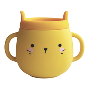 Reusable Hydroponic Cat Grass Mug – Yellow